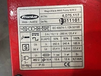 Fronius magicwave 2600 fuzzy g/w/z diverse lasapparaat - afbeelding 8 van  8