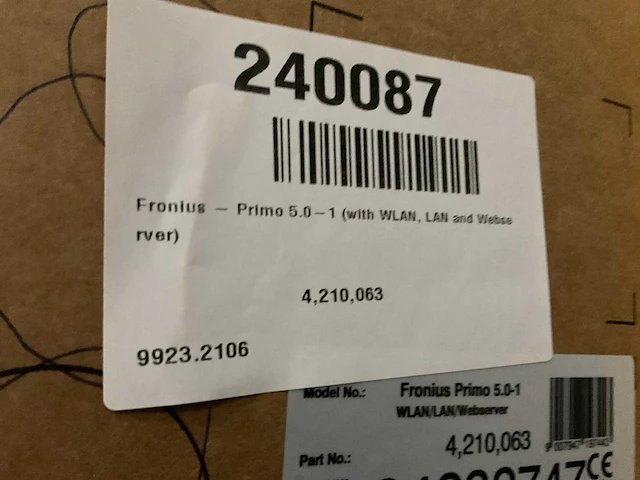 Fronius primo 5.0-1 omvormer - afbeelding 3 van  3
