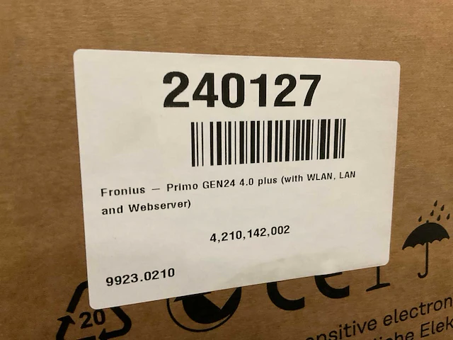 Fronius primo gen24 4.0 plus omvormer (2x) - afbeelding 4 van  4