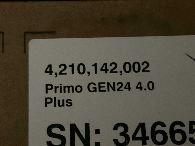 Fronius primo gen24 4.0 plus omvormer - afbeelding 3 van  3