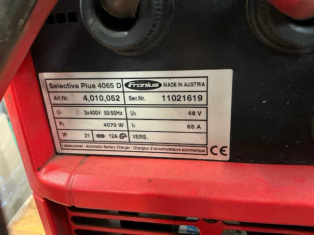 Fronius selectiva plus 4065d acculader - afbeelding 7 van  7
