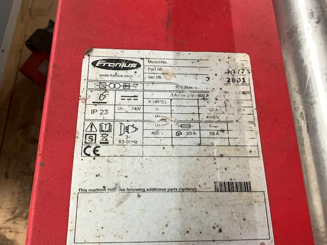 Fronius tps 600i migmag - afbeelding 6 van  6