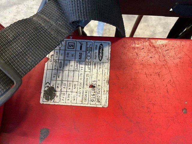 Fronius trans tig 3000 lasmachine - afbeelding 9 van  9