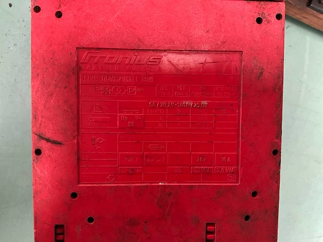 Fronius transpocket 1400 tig lasmachine - afbeelding 4 van  4