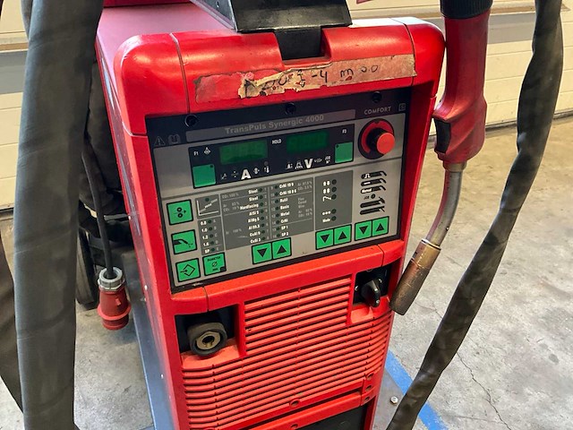 Fronius transpuls synergic 4000 mig/mag lasmachine - afbeelding 17 van  17