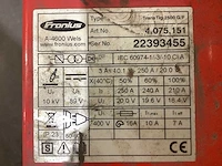 Fronius transtig 2500 lasapparaat - afbeelding 6 van  6