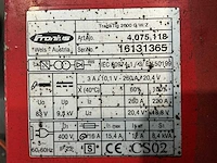 Fronius transtig 2600 lasapparaat - afbeelding 9 van  9
