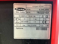 Fronius transtig 2600 lasapparaat - afbeelding 8 van  9