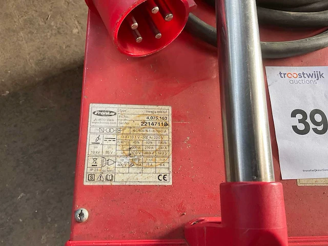 Fronius transtig 3000 g/f lasapparaat - afbeelding 4 van  4
