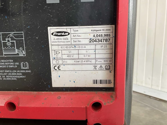 Fronius transtig 3000 lasmachine - afbeelding 10 van  10