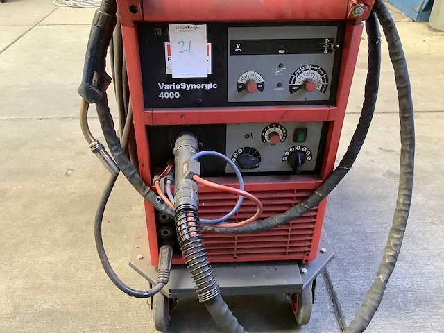 Fronius variosynergic 4000 lasapparaat - afbeelding 4 van  5