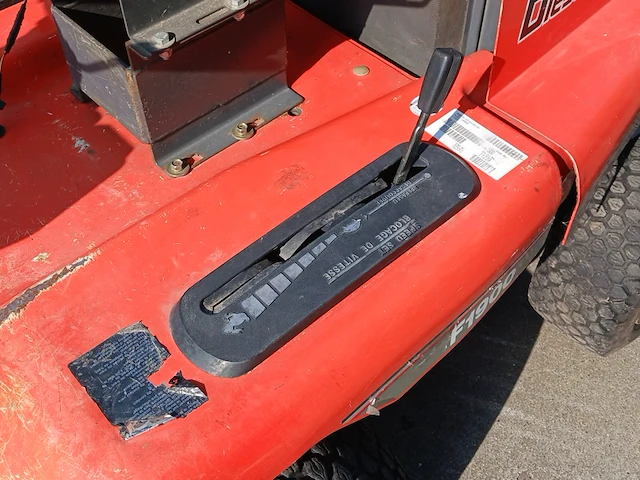 Frontmaaier, kubota, f1900 diesel 4 wheel drive - afbeelding 2 van  30