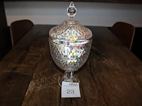 Fruit/bonbonschaal, hoogte 32 cm. - afbeelding 1 van  2