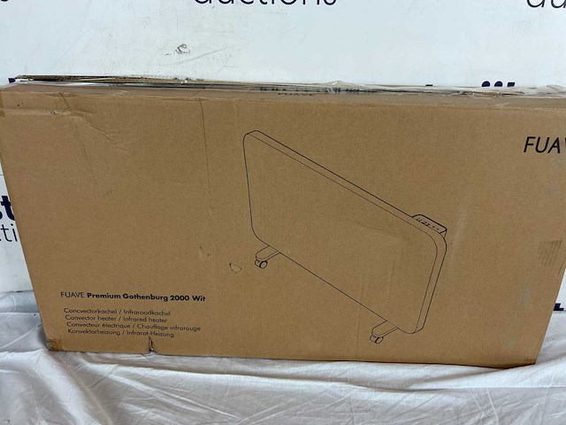 Fuave premium gothenburg 2000 wit - afbeelding 2 van  2