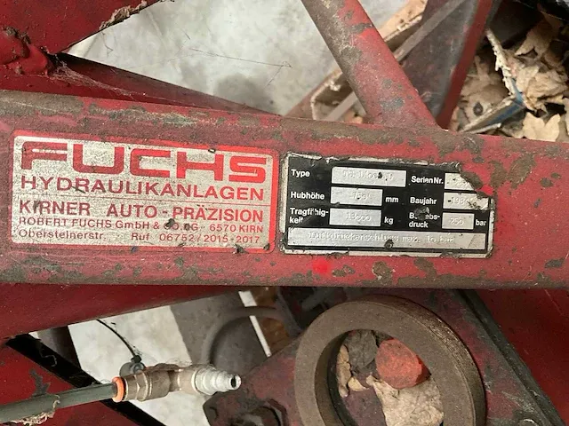 Fuchs 13000 kg garagekrik - afbeelding 2 van  7