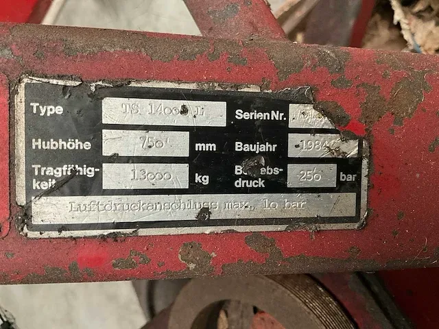 Fuchs 13000 kg garagekrik - afbeelding 3 van  7