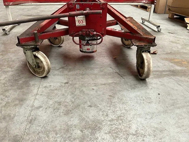 Fuchs ts3000 hand hydraulische garagekrik - afbeelding 4 van  4