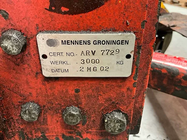 Fuchs ts3000 hand hydraulische garagekrik - afbeelding 6 van  6