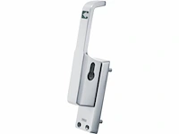 Fuhr deurklink 982 din links zilver geanodiseerd lm.23mm ronde staaf 10mm - afbeelding 1 van  3