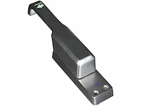 Fuhr deurklink 982 din links zilver geanodiseerd lm.23mm ronde staaf 10mm - afbeelding 2 van  3