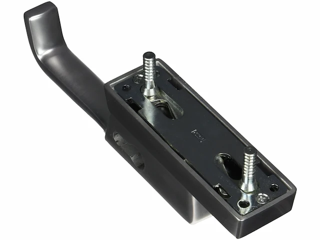 Fuhr deurklink 982 din links zilver geanodiseerd lm.23mm ronde staaf 10mm - afbeelding 3 van  3