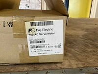 Fuji electric ac servo motor elektromotor (6x) - afbeelding 2 van  4