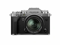 Fujifilm digital x-t4 systeemcamera x-trans cmos 4 sensor7,6 cm touch lcd met xf18-55mm f2.8-4 r lm ois lens kit, zilver - afbeelding 3 van  4