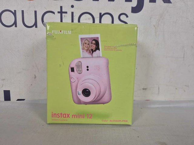 Fujifilm instax mini 12 - instant camera - blossom pink - afbeelding 2 van  2