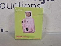 Fujifilm instax mini 12 - instant camera - blossom pink - afbeelding 2 van  2