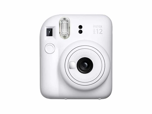 Fujifilm instax mini 12 - instant camera - clay white - afbeelding 1 van  2