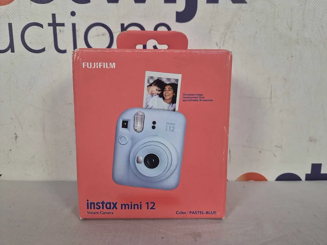 Fujifilm instax mini 12 - instant camera - pastel blue - afbeelding 2 van  2