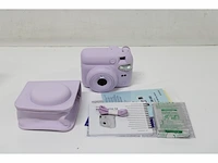 Fujifilm instax mini 12 bundel instant camera + 1 x 10 stuks film cameratas lilac purple - afbeelding 2 van  2