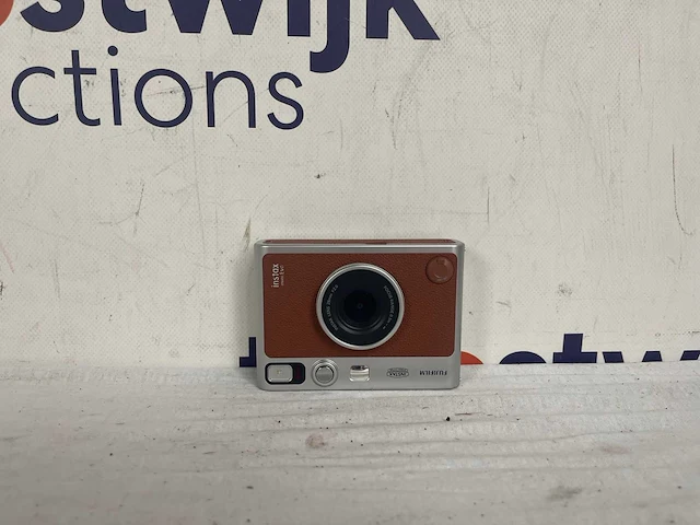 Fujifilm instax mini evo™ - instant camera - bruin - afbeelding 2 van  2