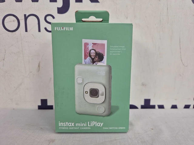 Fujifilm instax mini liplay - instant camera - matcha green - afbeelding 2 van  2