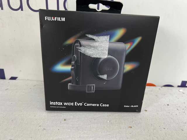 Fujifilm instax wide evo™ - camera tas - case - zwart - afbeelding 2 van  2