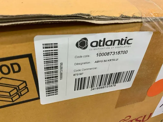 Fujitsu abyg54krta plafond unit (3x) - afbeelding 4 van  4