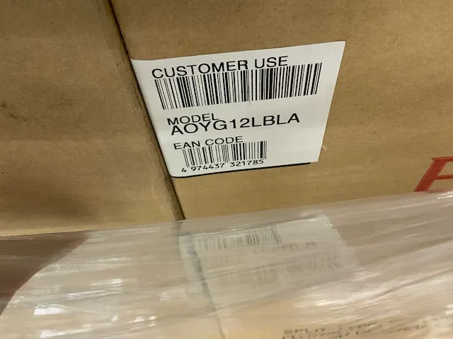 Fujitsu aoyg12lbla/aoyg14lbla airco buitenunit - afbeelding 6 van  6