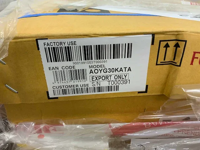 Fujitsu aoyg30kata inverter buiten unit (2x) - afbeelding 4 van  4