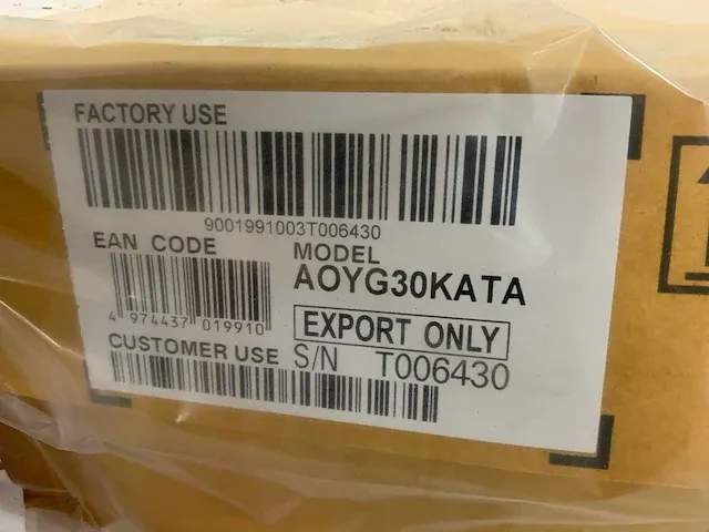 Fujitsu aoyg30kata inverter buiten unit (2x) - afbeelding 4 van  4