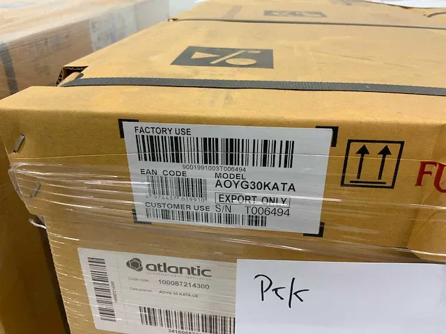 Fujitsu aoyg30kata inverter buiten unit (2x) - afbeelding 5 van  5