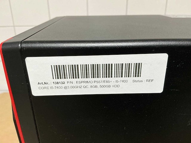 Fujitsu esprimo p557/e85+ - i5-7400 computersysteem - afbeelding 7 van  7