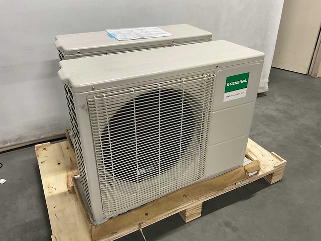 Fujitsu general - nieuwe woha060ldc - warmtepomp (2x) - afbeelding 1 van  9