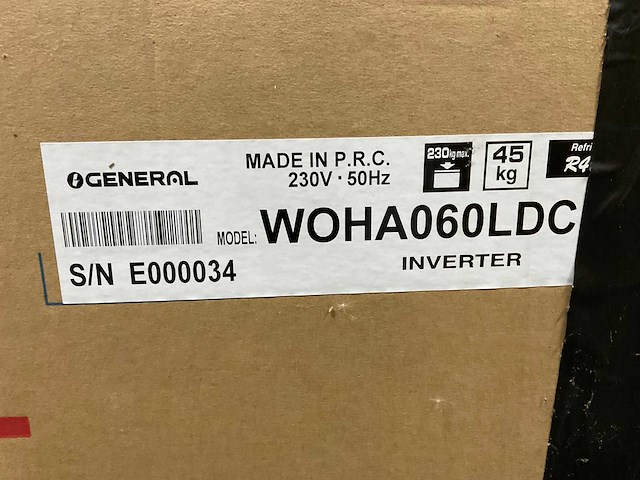 Fujitsu general - nieuwe woha060ldc - warmtepomp (2x) - afbeelding 9 van  9