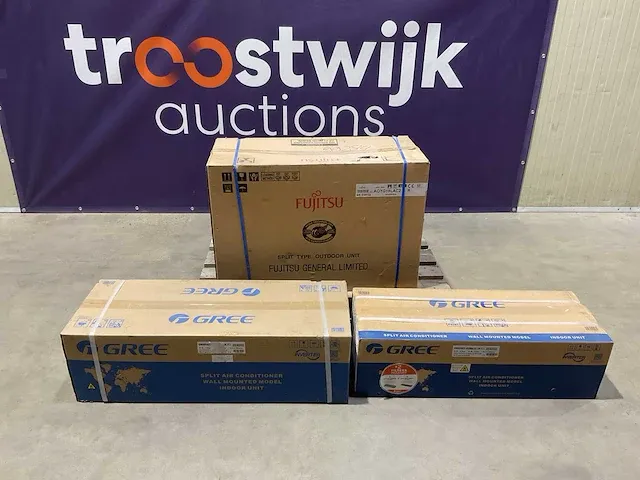 Fujitsu / gree aoyg18lac2/gwh09acc/gwh09aec airconditioning - afbeelding 1 van  5