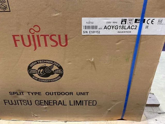 Fujitsu / gree aoyg18lac2/gwh09acc/gwh09aec airconditioning - afbeelding 2 van  5
