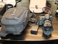 Full-frame spiegelreflexcamera canon eos 6d met een canon ef 24-105mm f/4l is usm lens met accu en lader in... - afbeelding 3 van  7