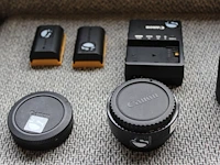 Full frame systeemcamera canon eos r5 voorzien van een canon lens rf 70-200mm f2.8 l is usm. drie accu's en... - afbeelding 4 van  6