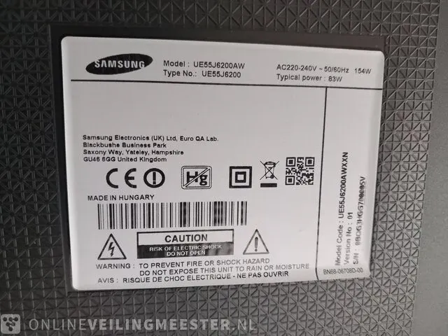 Full hd lcd televisie samsung, ue55j6200aw - afbeelding 8 van  9
