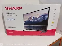 Full hd led televisie sharp, aquos - afbeelding 1 van  5