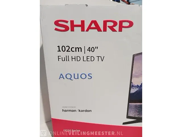 Full hd led televisie sharp, aquos - afbeelding 2 van  5